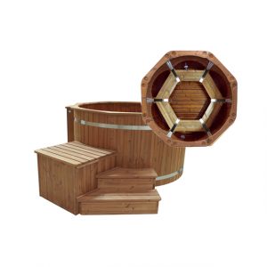 Bain Nordique Électrique – Authentic – ⌀150 cm – Thermowood - Exclusive