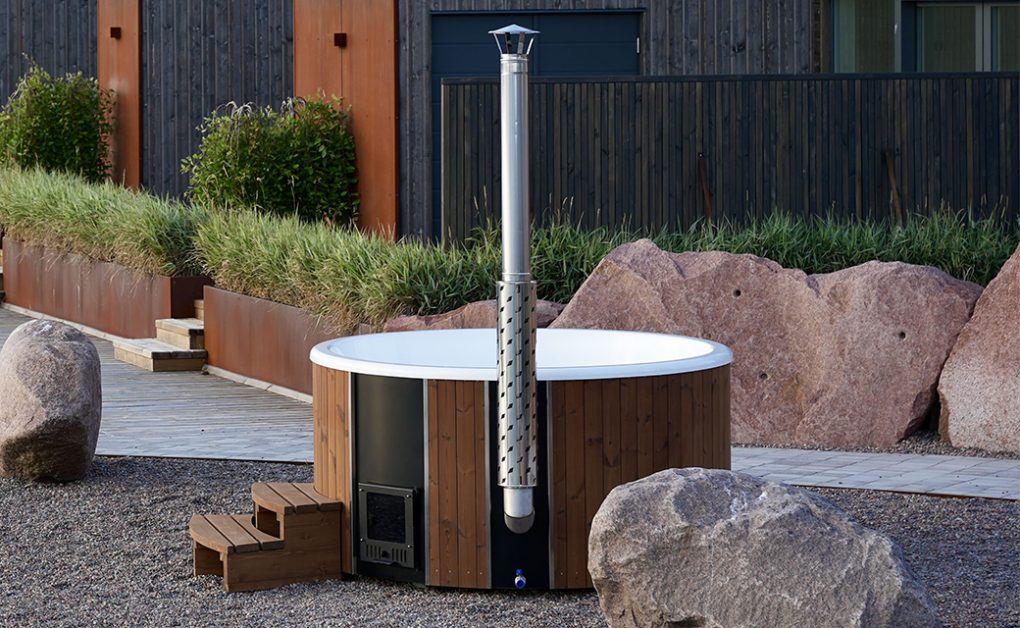 Bain nordique Nordiska L sur ponton