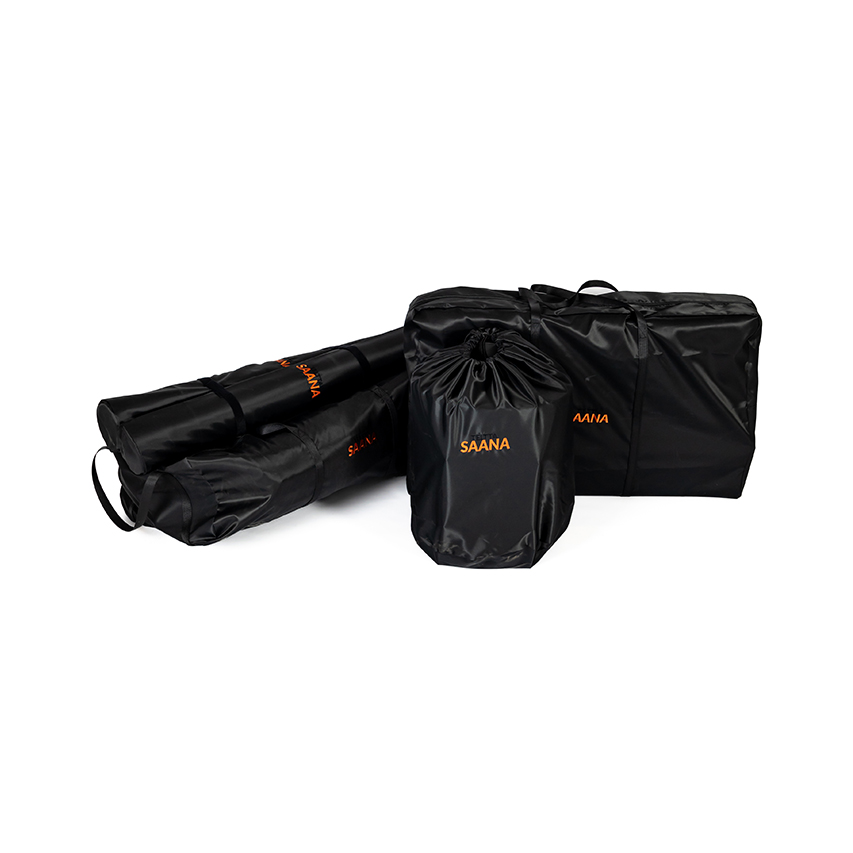 Facilité de stockage du sauna portable Telttasaana