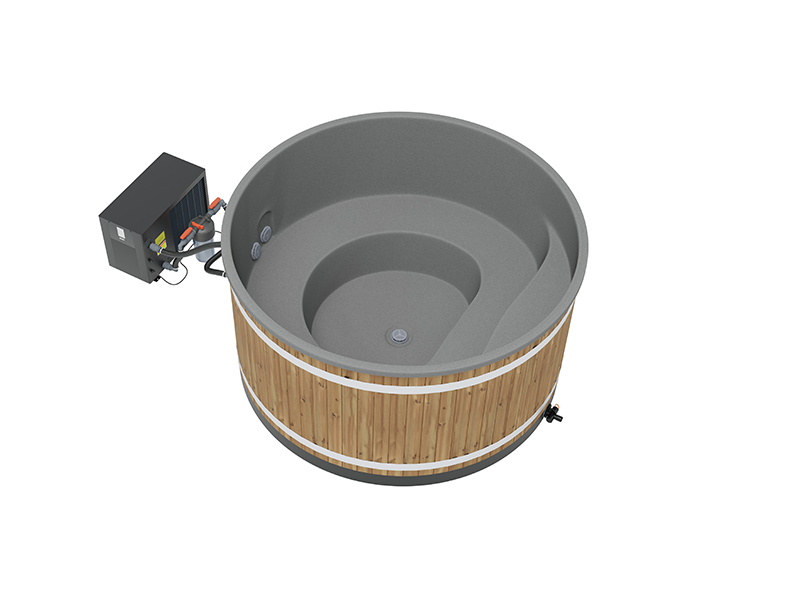 Bain nordique avec pompe à chaleur